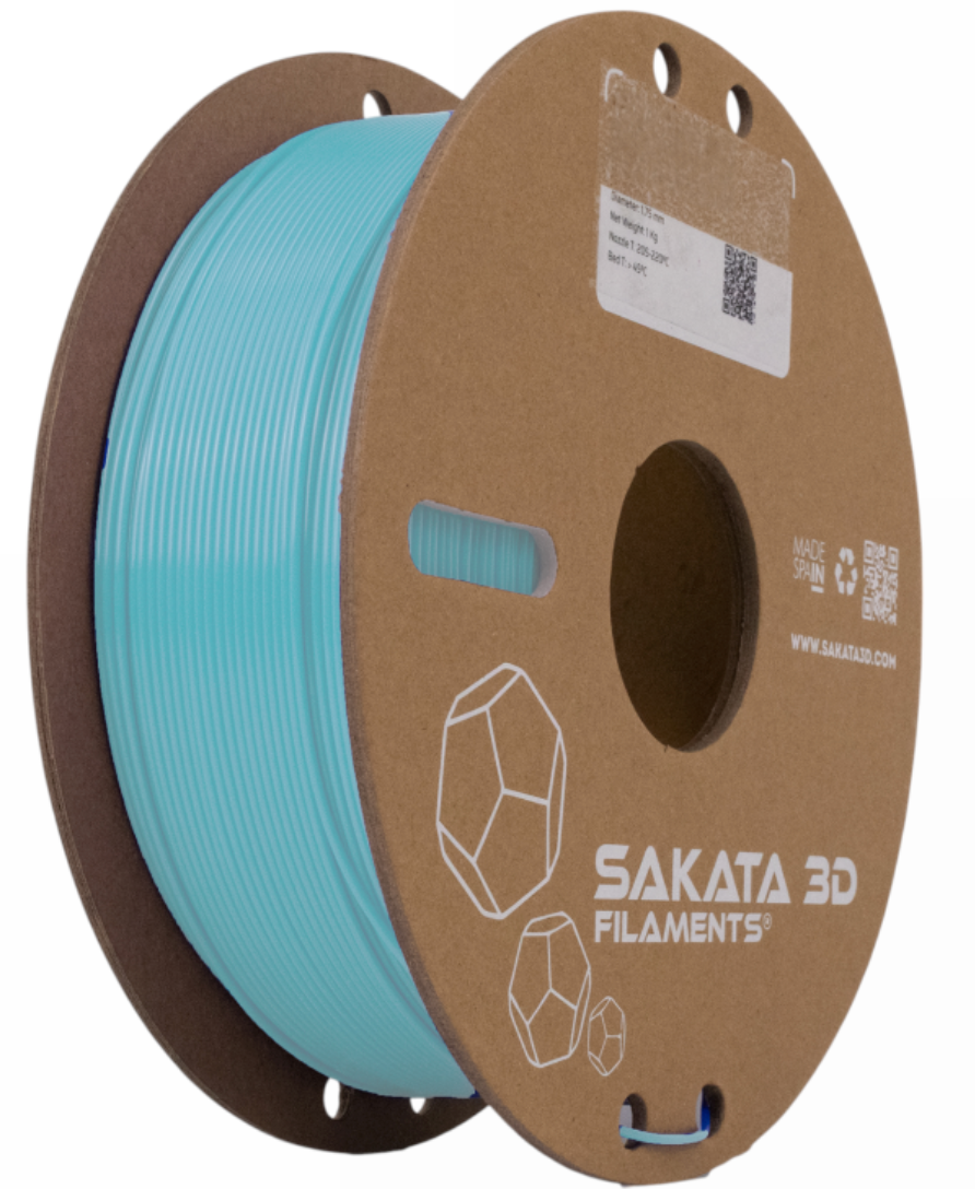 PLA 850 SKY BLUE Diâmetro 1,75mm Bobine 1kg - Sakata 3D
