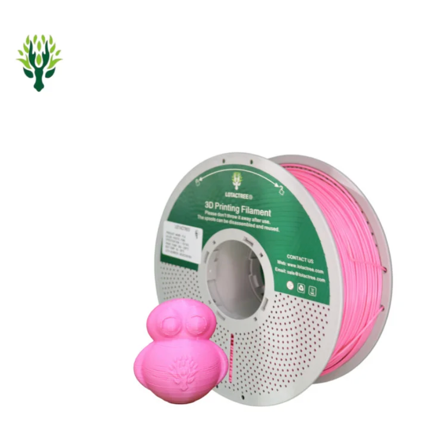 PLA Pastel Pink - Diâmetro 1,75mm Bobine 1kg - Lotactree
