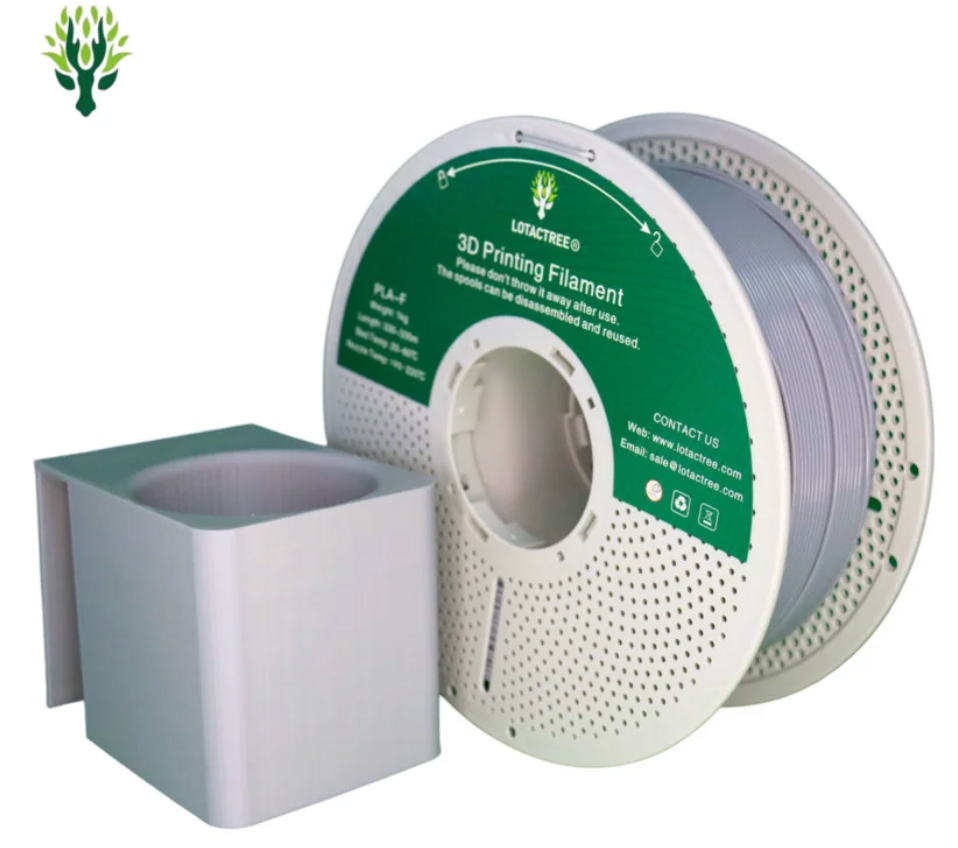 PLA Cool Grey - Diâmetro 1,75mm Bobine 1kg - Lotactree