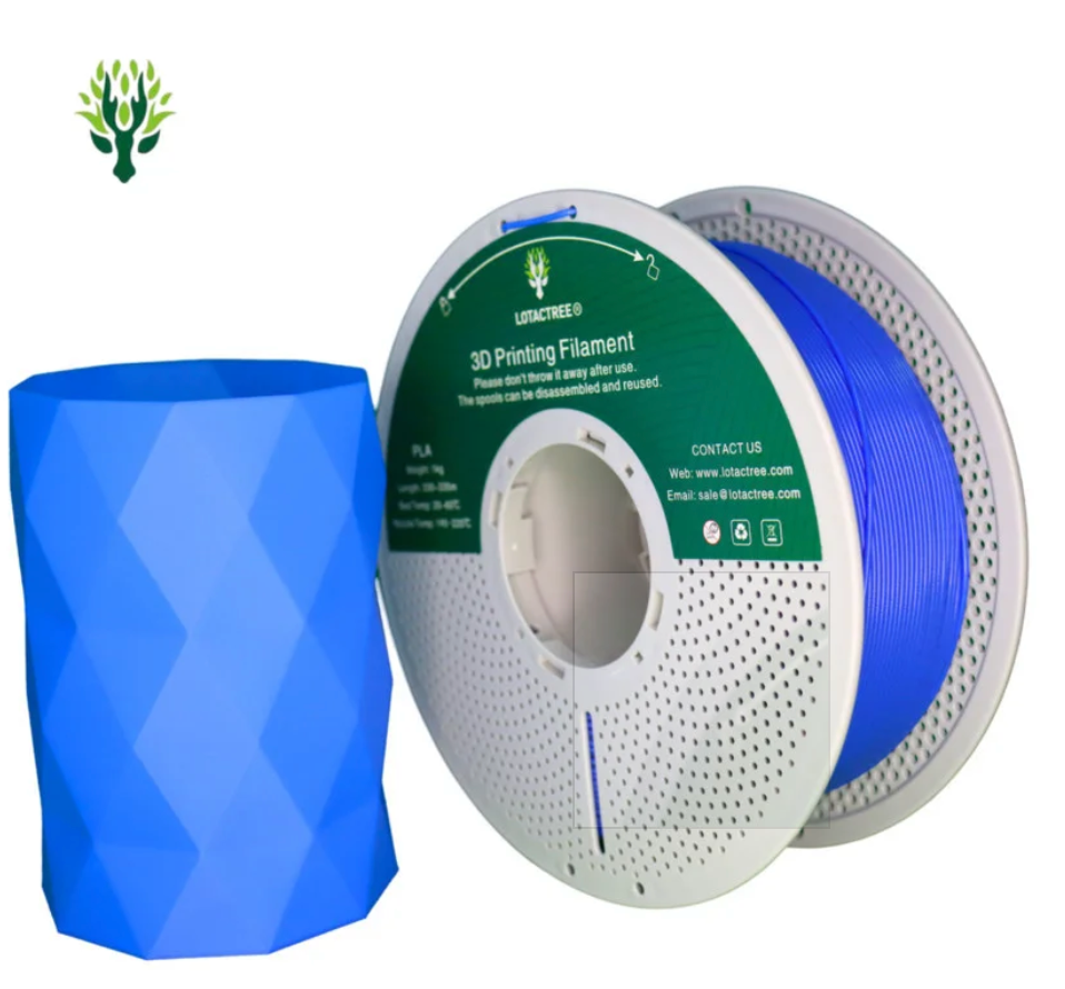 PLA Blue - Diâmetro 1,75mm Bobine 1kg - Lotactree