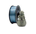 PLA SILK Silver - Diâmetro 1,75mm Bobine 1kg - Filament 3D