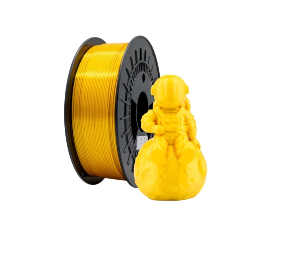 PLA SILK Gold - Diâmetro 1,75mm Bobine 1kg - Filament 3D