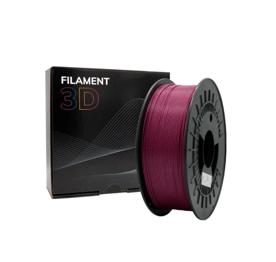 PLA GLITTER Purple - Diâmetro 1,75mm Bobine 1kg - Filament 3D
