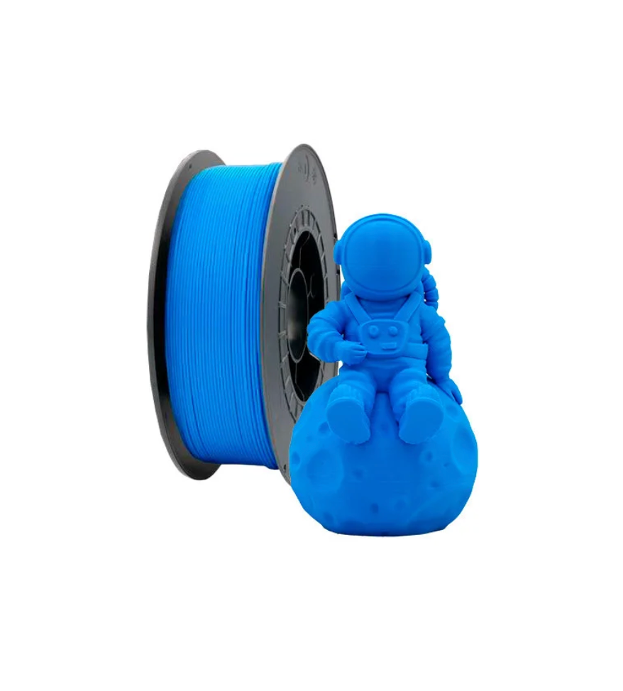 PLA Light Blue - Diâmetro 1,75mm Bobine 1kg - Filament 3D