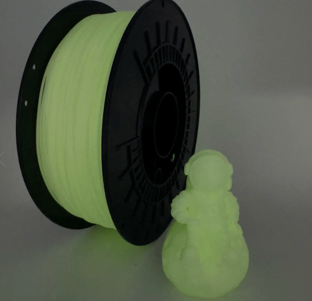 PLA Luminous Green - Diâmetro 1,75mm Bobine 1kg - Filament 3D