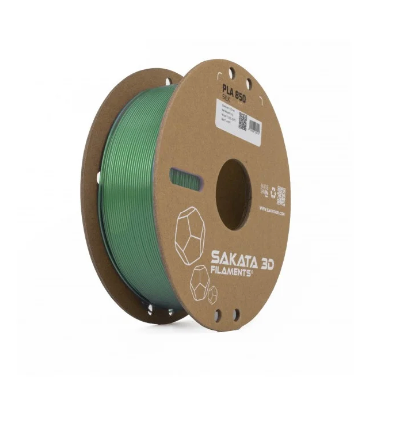 PLA 850 SILK CLOVER Diâmetro 1,75mm Bobine 1kg - Sakata 3D